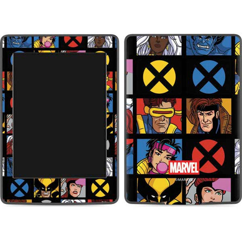 Marvel X-Men Pattern Amazon Kindle Skin